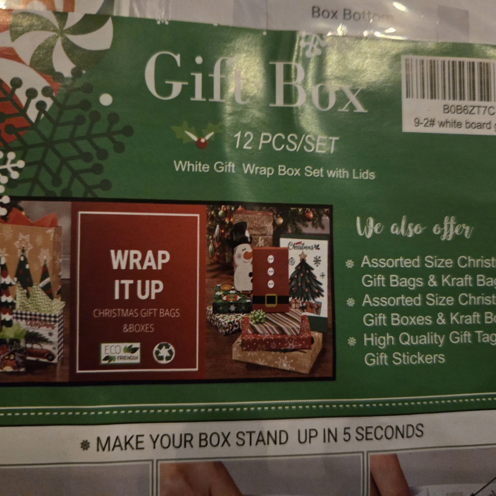 PartyLite White Gift Box Set